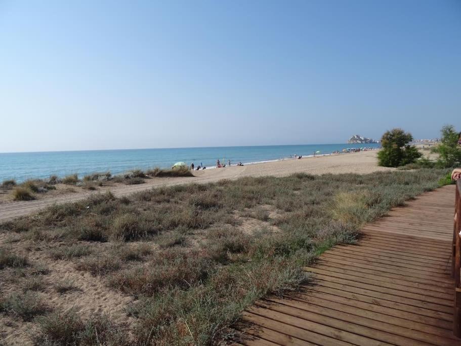 Atico-Duplex En Urb. Penismar En 1ª Linea De Playa Lägenhet Peñíscola Exteriör bild